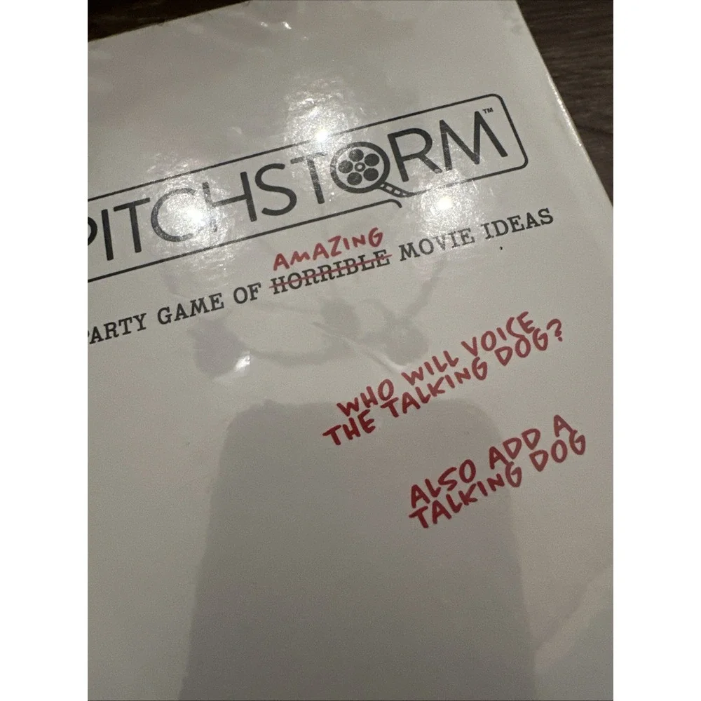 Pitchstorm Card Game New Sealed By Ben Kepner Movie Pitch Meeting Party Game